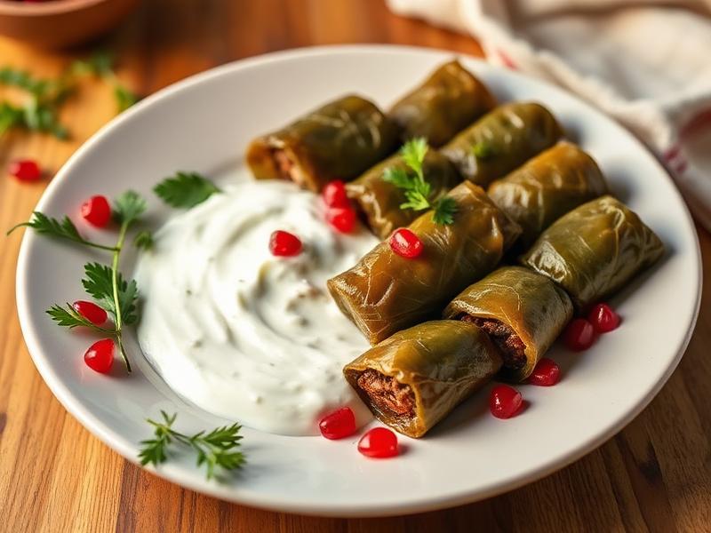 דולמה קווקזית בעלי גפן — שף פרטי מוטי יבדייב